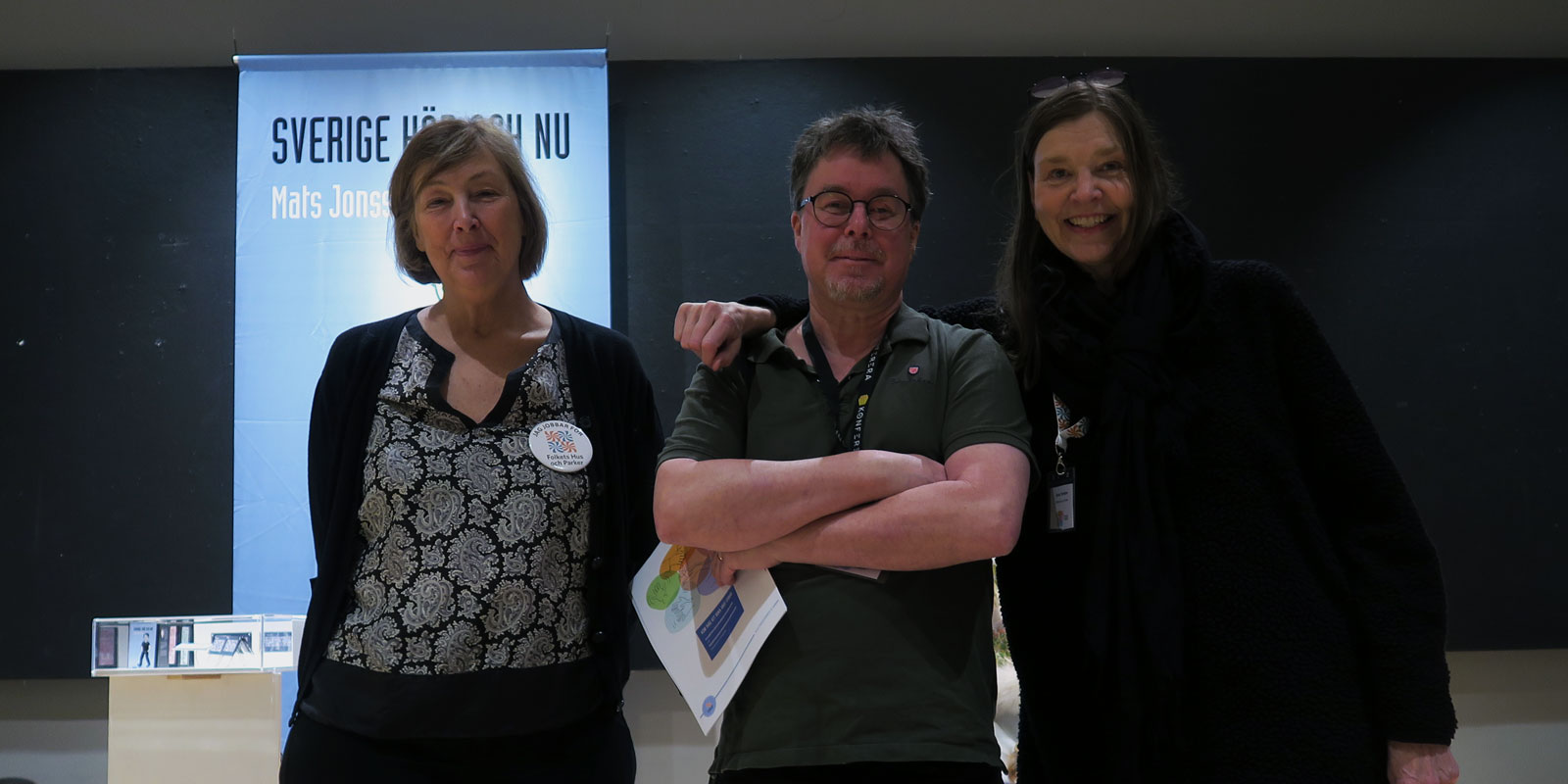 Folkets Hus och Parkers utställningsproducenter på Kulturdagarna i Trollhättans Folkets Hus Kulturhuset 2023.