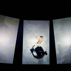 Dr. Strangelove från National Theatre. Premiär på bio 27 mars! Foto: Manuel Harlan